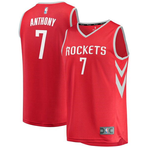 Maillot nba Houston Rockets Icon Edition Homme Carmelo Anthony 7 Rouge